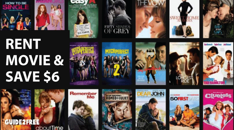Rent a Movie and Save $6