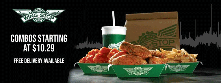 Order Wingstop Combo Meals For $10.29