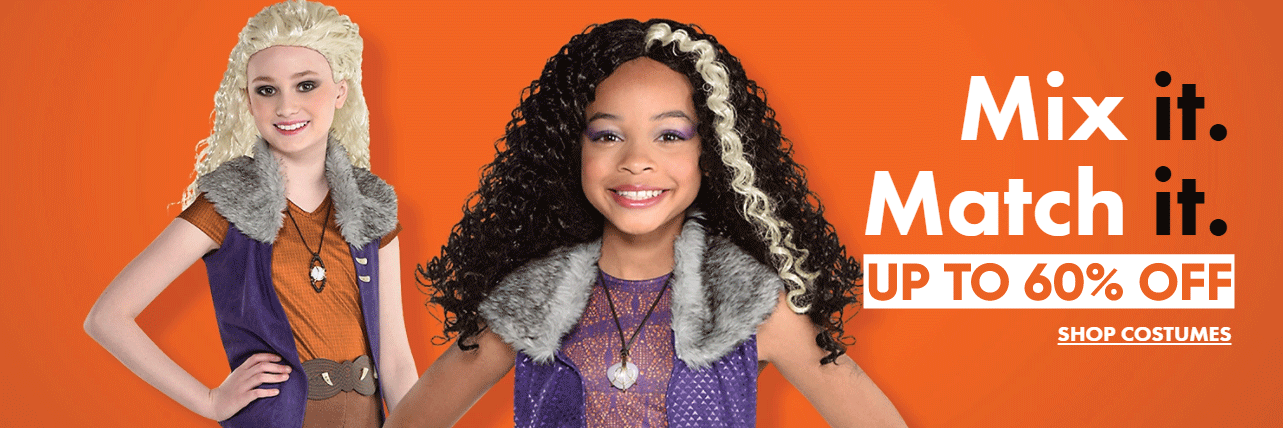 Up to 60% Off on Costumes and Accessories
