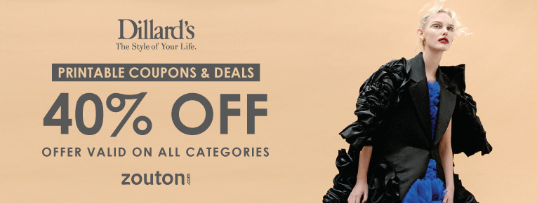 Dillard’s Printable Coupons (January 2021) Avail