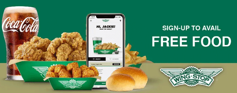 Wingstop Sign-Up Deal: Get FREE Food