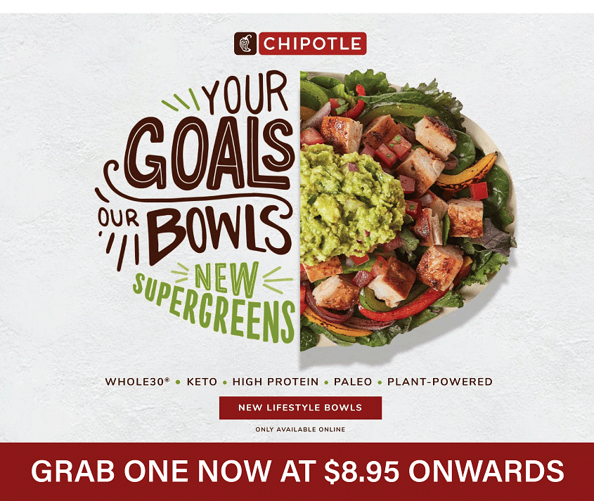 Chipotle Online Coupons (September Specials) Grab A Burrito Bowl Under