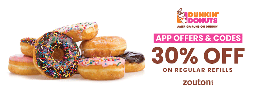 Dunkin Donuts Promo Code For Free Coffee