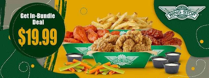 Wingstop Specials Deal For $19.99 