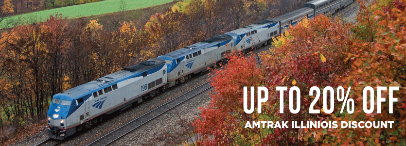 Coupon for Amtrak Illinois Discount 