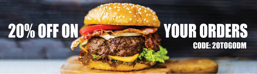 Avail 20% off on all your orders