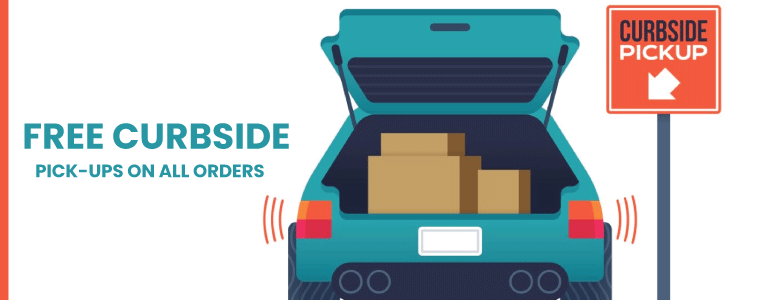 Free Curbside Pick-ups On All Orders