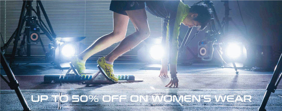 ASICS Upto 50% off Women's Wear