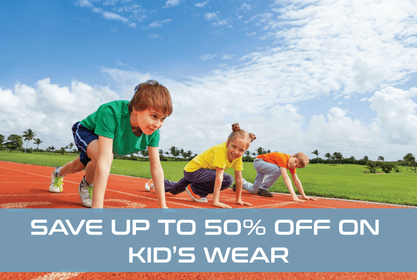 ASICS Save upto 50% off Kid's Wear