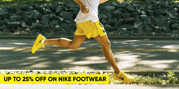 UP TO 25% OFF NIKE FOOTWEAR