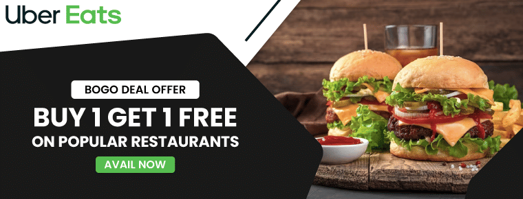 Uber Eats BOGO Deal 