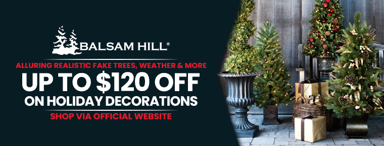 Coupon For Balsam Hill Holiday Decorations In 2022 | Save Up To $120