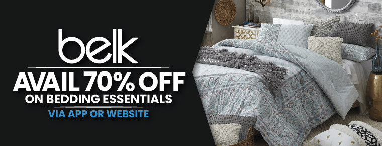 Get 70% Rebate On Bedding Essentials