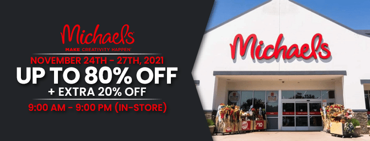 Michael’s Black Friday Sale 2021