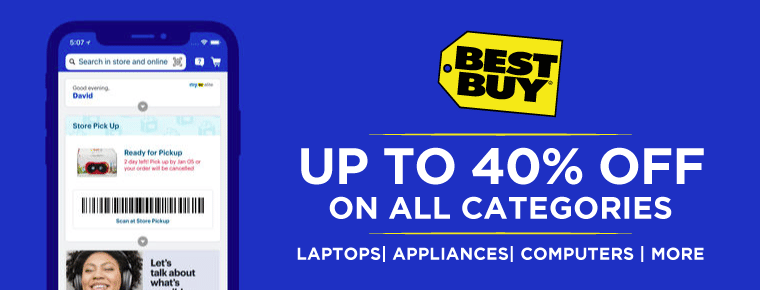 Best Buy All Categories| Up to 40% Discount