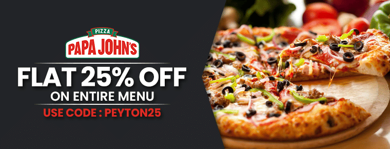 Flat 25% Off | Entire Menu
