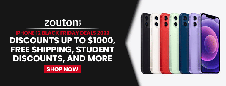 iPhone 12 Black Friday Deals 2023 | Discounts Up To $1000, Free Shipping, Student Discounts, And More