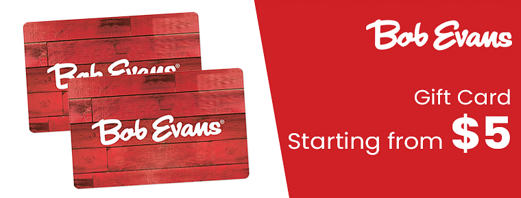 Bob Evans Printable Coupons (January 2022): Buy Gift Cards at $5