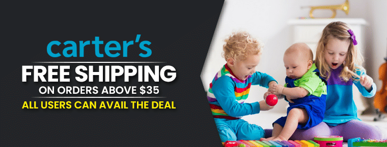 Carter’s free shipping code | Orders above $35