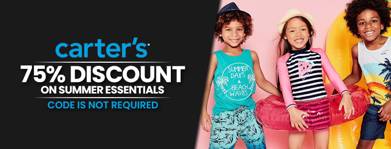 75% Discount On Summer Essentials.