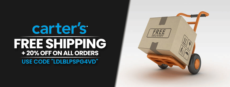 Free Shipping + 20% Off On All Orders.