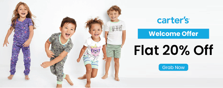 Carter's Welcome Offer: Flat 20% Off