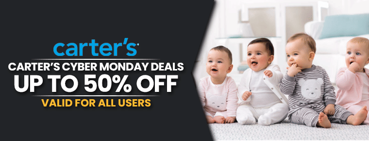 Carter’s Cyber Monday Deals | Upto 50% off + Extra 20% Off