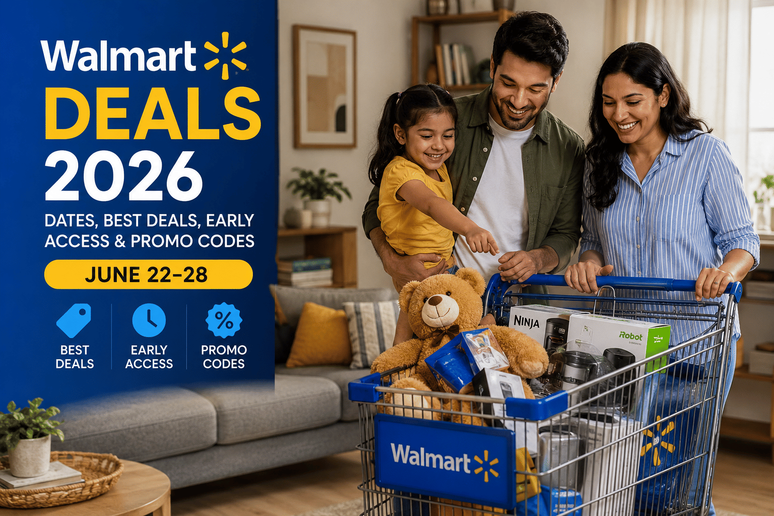 Walmart Deals 2026 - Dates, Best Deals, Early Access and Promo Codes for June 22 through 28
