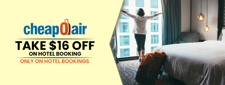 CheapOair Discount Code | Take $16 Off On Hotel Booking