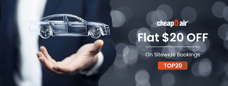 Sitewide Cheapoair Booking| Flat $20 OFF 