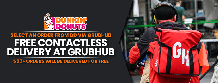 Free Contactless Delivery At Grubhub