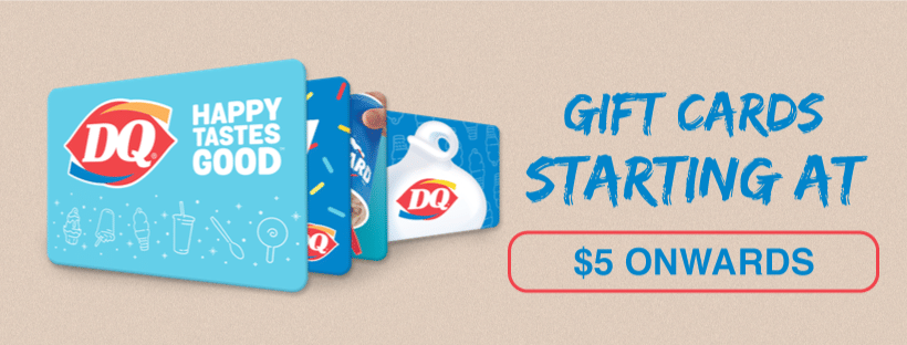 Dairy Queen gift cards