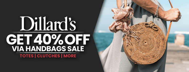 Dillard’s Handbags Sale: 40% Discount