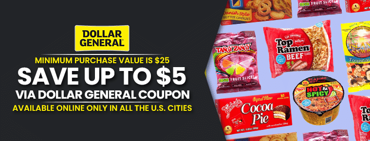 Save $5 | Dollar General Coupon