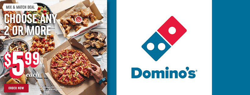 dominos coupon 2021
