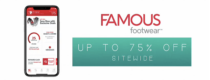 famous footwear coupon 218