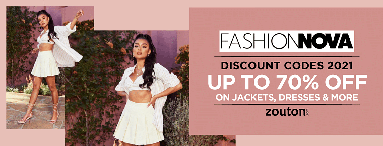 Fashion Nova Discount Codes 2022 (January Edition): Up To 70% Off On ...