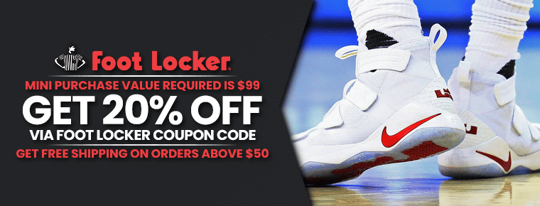 Get 20% Off | Foot Locker Coupon Code