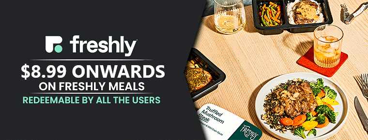 $8.49 Onwards | Freshly Meals