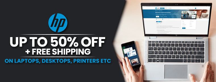 Get Up To 50% Off + Free Shipping