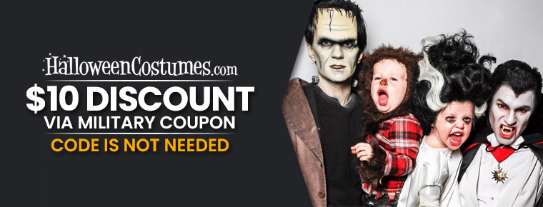 Halloween Costumes Military Coupon| $10 Off