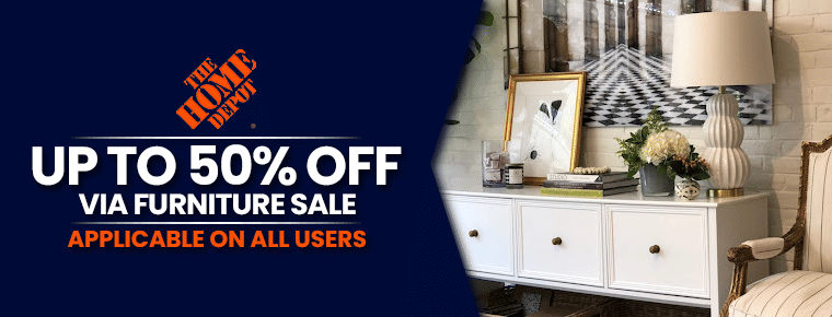 Upto 50% Off | Home Depot Furniture Sale