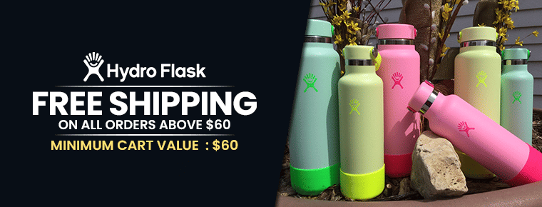 Hydro Flask Free Shipping Code | All Orders Above $60
