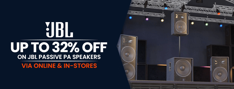 JBL Passive PA Speakers | Up To 32% Off