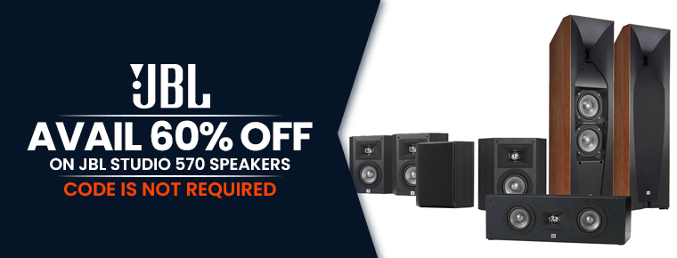 Get 60% Off | JBL Studio 570 Speakers