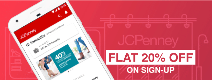 JCPenney sign up offer