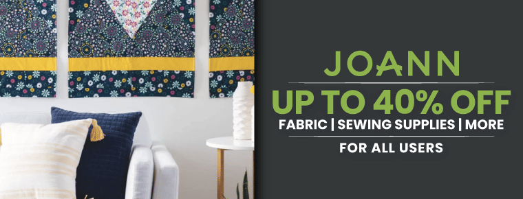 Joann Sitewide Deal | Up to 40% OFF