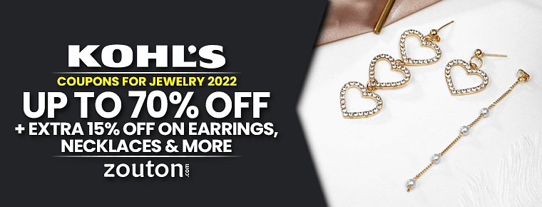 Kohl’s Coupons For Jewelry 2022: Max. 70% Off