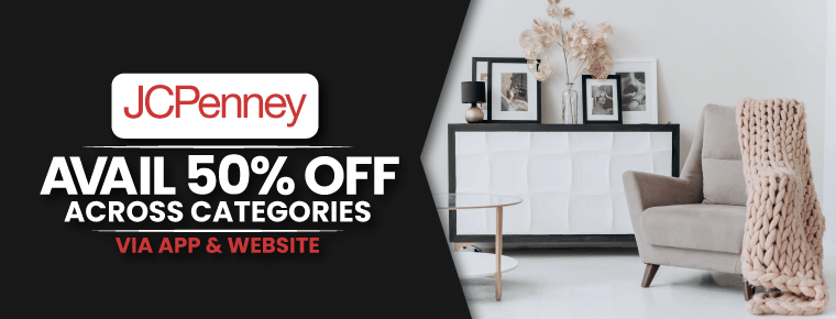 JCPenney Labor Day Home Sale| 50% Savings