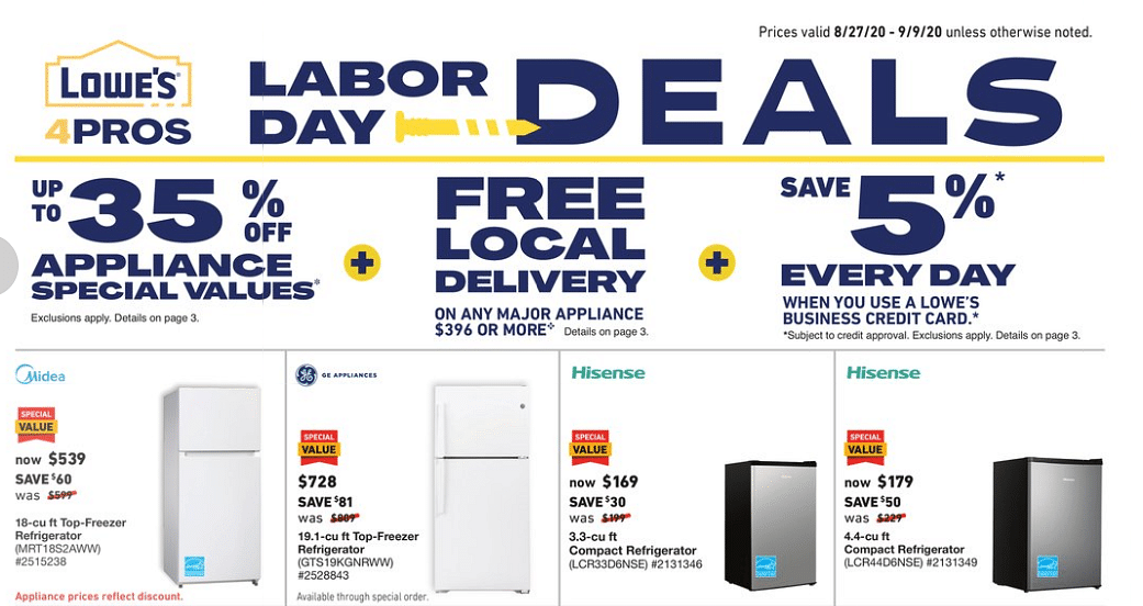 Lowe’s Labor Day Sale Get Up To 40 Discount On Furniture, Appliances